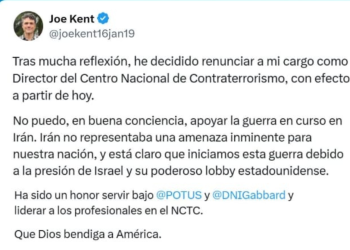 Sacudida en el Gabinete de Trump: Renunció el Jefe de Antiterrorismo con una Explosiva Denuncia