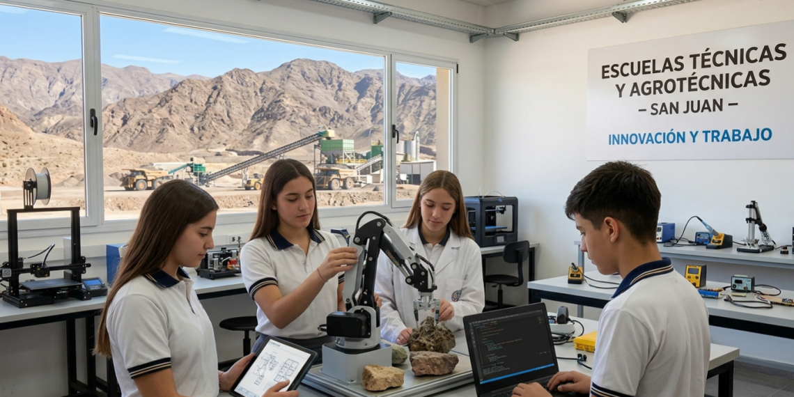 Educación y Trabajo: Cómo San Juan prepara a sus jóvenes para el «boom» de la minería