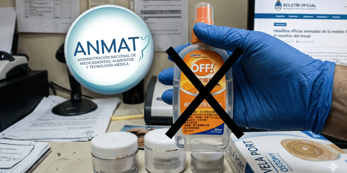Alerta sanitaria: ANMAT prohibió la venta de repelentes «OFF!» falsificados y cosméticos ilegales