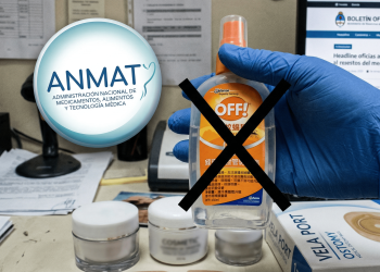 Alerta sanitaria: ANMAT prohibió la venta de repelentes «OFF!» falsificados y cosméticos ilegales