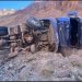 Vuelco en Alta Montaña: Una camionera resultó herida en la Ruta 7