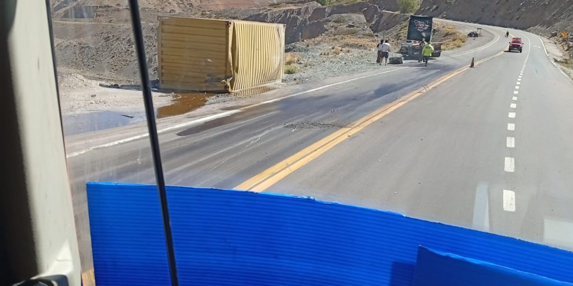 Accidente R7 km 1194, Arroyo Negro entre Polvaredas y Punta de Vacas