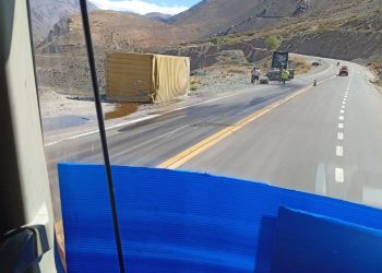 Accidente R7 km 1194, Arroyo Negro entre Polvaredas y Punta de Vacas