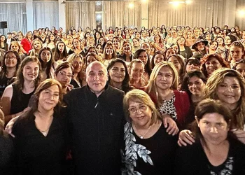 Las mujeres protagonistas en un encuentro organizado por La Libertad Avanza San Juan