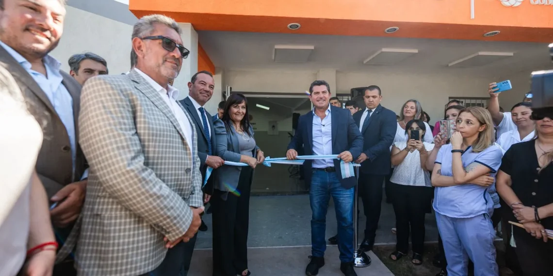 Chimbas: Orrego inauguró las obras de ampliación del CAPS San Patricio
