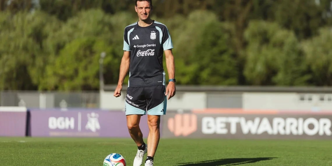 La Selección de Scaloni ya se entrena en Ezeiza con la mira puesta en los últimos ensayos antes del Mundial