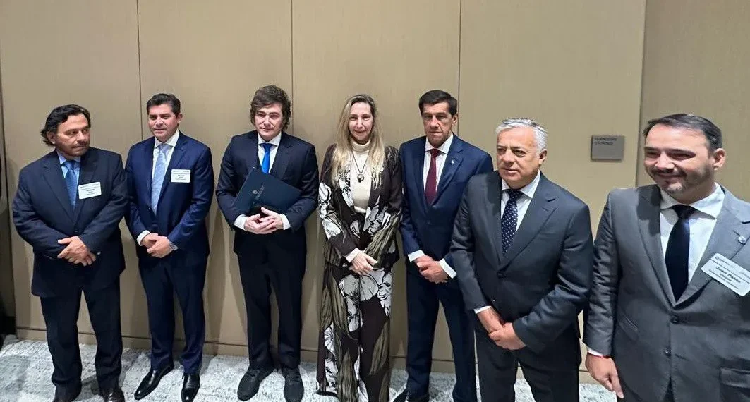 Orrego participó en la apertura de Argentina Week en Nueva York junto al presidente Javier Milei