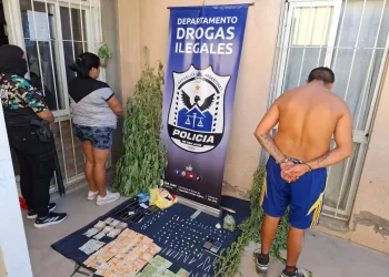 Golpe al narcomenudeo en Rivadavia: Allanamiento positivo en el Barrio Sierras de Marquesado