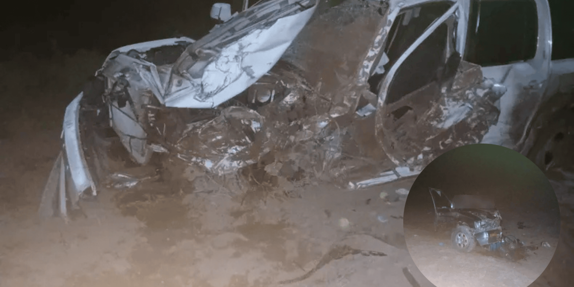 Tragedia en Ruta 141: un muerto tras un violento choque frontal en Caucete
