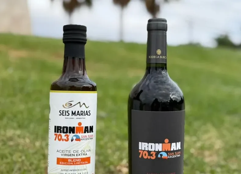 San Juan proyecta su identidad al mundo: el Ironman tendrá su propio vino y aceite de oliva de edición limitada