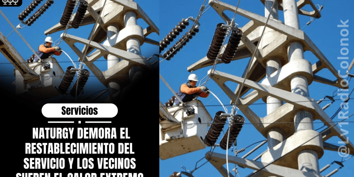 Sin luz y bajo un calor extremo: Crece el malestar en Concepción por demoras en los trabajos de Naturgy