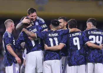 Argentina goleó a Zambia y se despidió con fiesta antes del Mundial