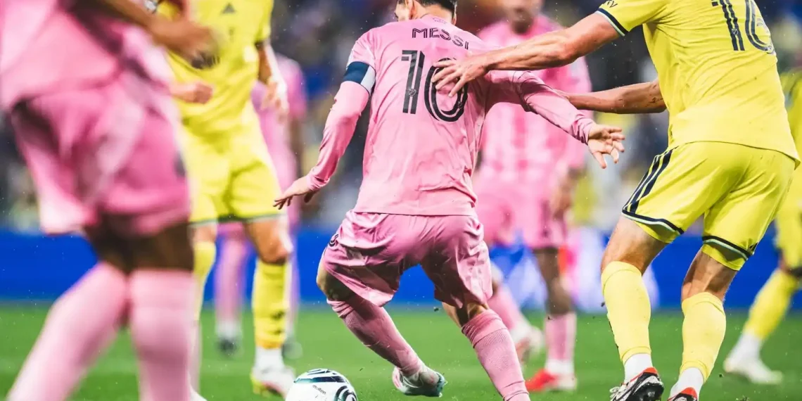 El Inter Miami de Messi igualó ante Nashville en la ida de los octavos de la Concachampions