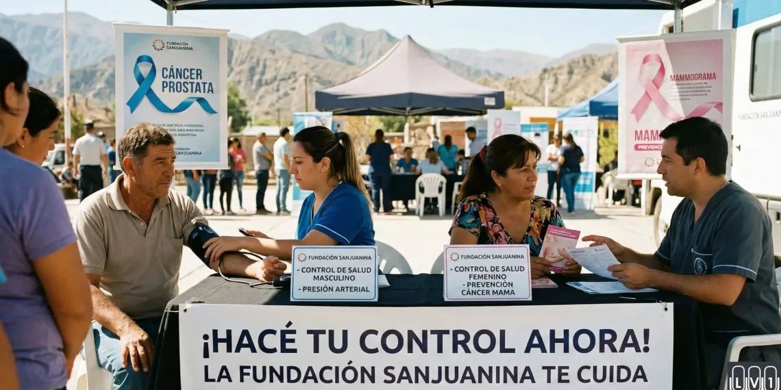 Una Fundación sanjuanina promueve controles de salud en hombres y mujeres