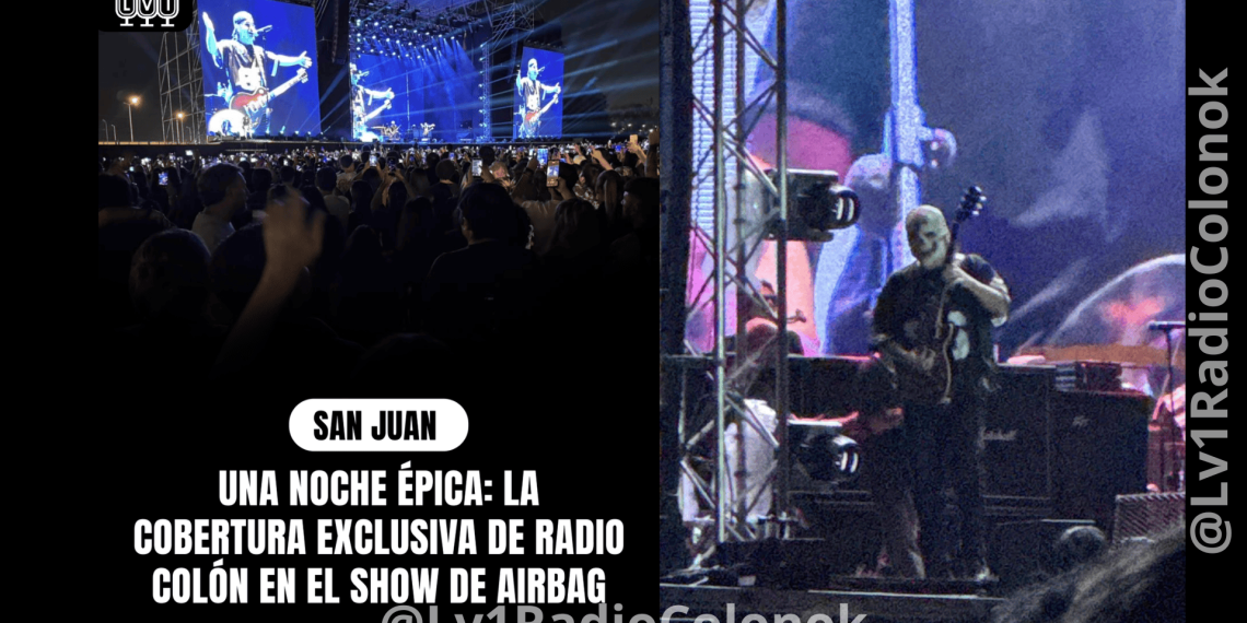 Airbag en San Juan: Un estruendo de rock que hizo vibrar hasta el último rincón