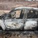 Temor en Jáchal: un automóvil fue consumido totalmente por las llamas en Ruta 40