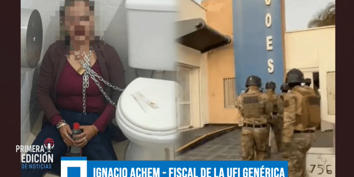 Caso Obra Social Ostes: La Justicia no accionará contra la mujer que se encadenó por «cuestiones humanitarias»