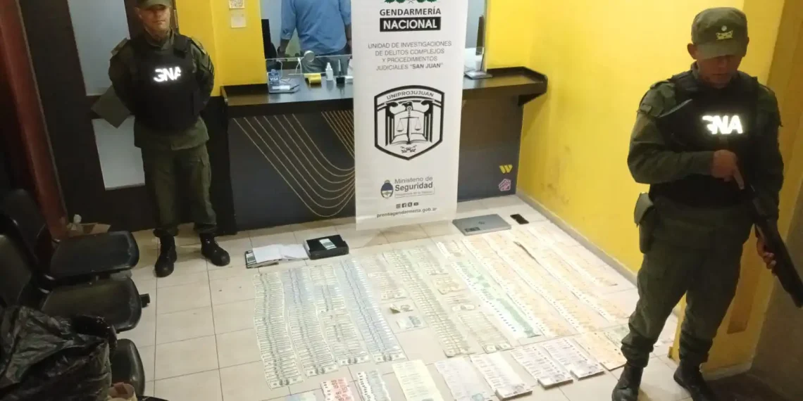 Operativo en San Juan: Allanaron un inmueble por presunta infracción al Régimen Penal Cambiario