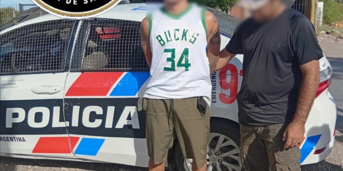 Cayó «El Punga» en Chimbas: tenía cinco pedidos de captura y andaba fuertemente armado