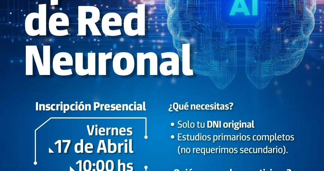 Rawson apuesta a la economía del conocimiento: lanzan curso gratuito de Inteligencia Artificial