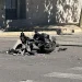 Violento choque en Concepción: una motociclista terminó hospitalizada tras impactar contra un auto