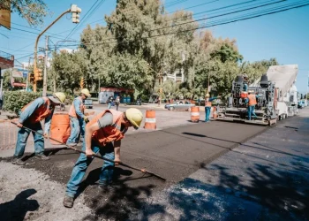 Avanza la transformación vial en Capital: La Avenida España entra en su etapa final de repavimentación