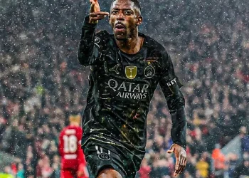 Paliza en Anfield: el PSG de Dembélé borró al Liverpool y ya está en semis de Champions