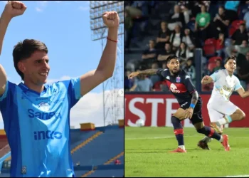 El «Pescadito» Paz hace historia: el sanjuanino brilló en la Sudamericana y le dio el triunfo a Macará