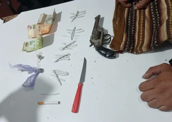 Caída en Rawson: lo atraparon tras una persecución con un arsenal y drogas entre sus pertenencias