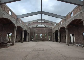 Hito en la fe de Bermejo: tras las fiestas patronales, comienza el techado del nuevo templo de San Expedito