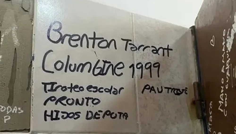 Pánico en una escuela de Mendoza por una amenaza de tiroteo: masivo operativo policial