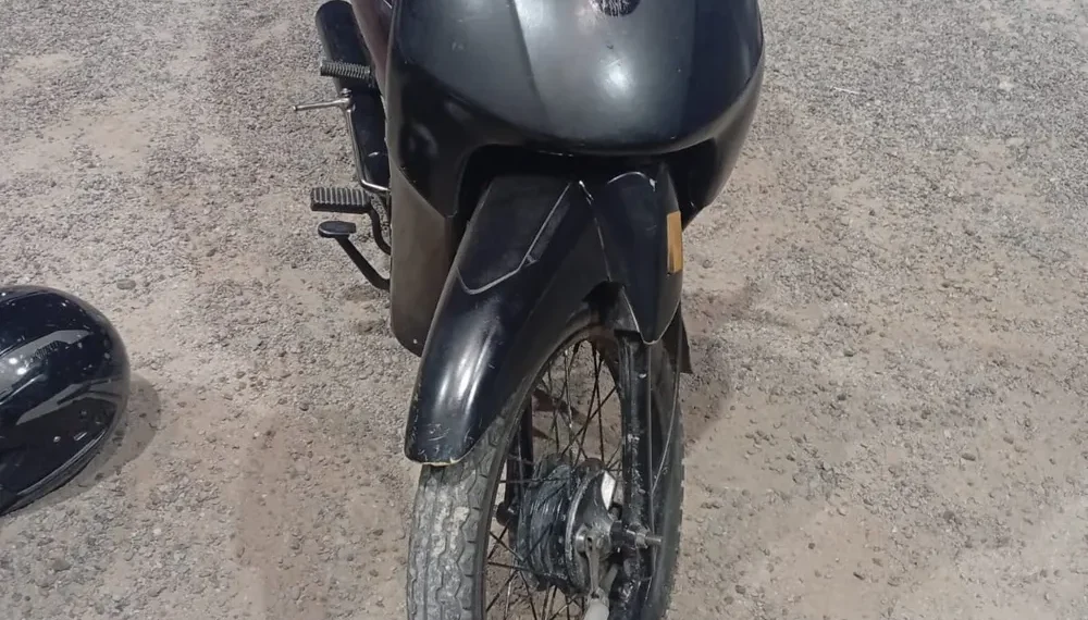 Lo descubrieron con una moto robada en pleno operativo policial en Rawson