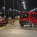 Domingo accidentado en el Acceso Este: violento impacto entre dos autos en el Monumento al Gaucho