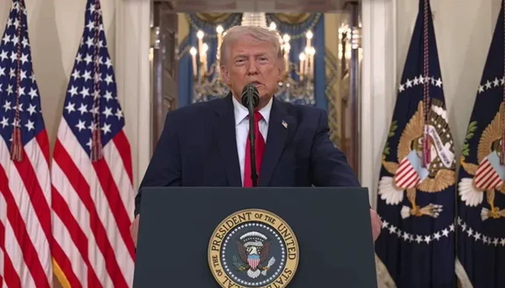 Tensión en Medio Oriente: Donald Trump asegura que Irán se encuentra «al borde del colapso»
