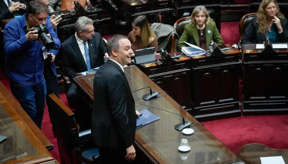 Manuel Adorni en el Congreso: «El gasto público es el nivel más bajo de los últimos 10 años»