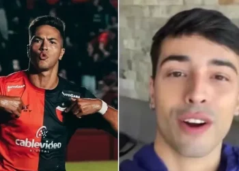 «Un amor irracional»: la figura de Colón de Santa Fe sorprendió al presentar a su pareja en vivo