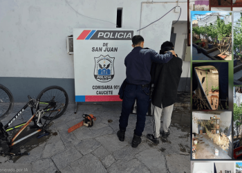 Caucete: Investigaban un robo y terminaron desbaratando un «kiosco» de drogas