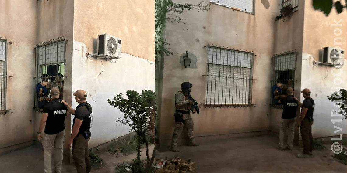 Tensión en el Barrio Manantiales: Fuerte operativo policial por presunto atrincheramiento
