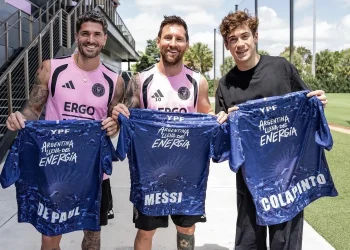 Encuentro de Titanes en Miami: Franco Colapinto cumplió su sueño y conoció a Lionel Messi