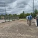 Nueva cara para el Barrio Higueritas: las obras en la plaza ullunera entran en su etapa decisiva