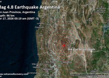 Sismo de magnitud 4.9 sacudió a San Juan en la madrugada del viernes