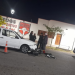 Violento choque en Pocito: una pareja en moto terminó hospitalizada con graves heridas
