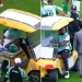 Insólito blooper en Ecuador: un carrito de asistencia atropelló a un futbolista en pleno partido