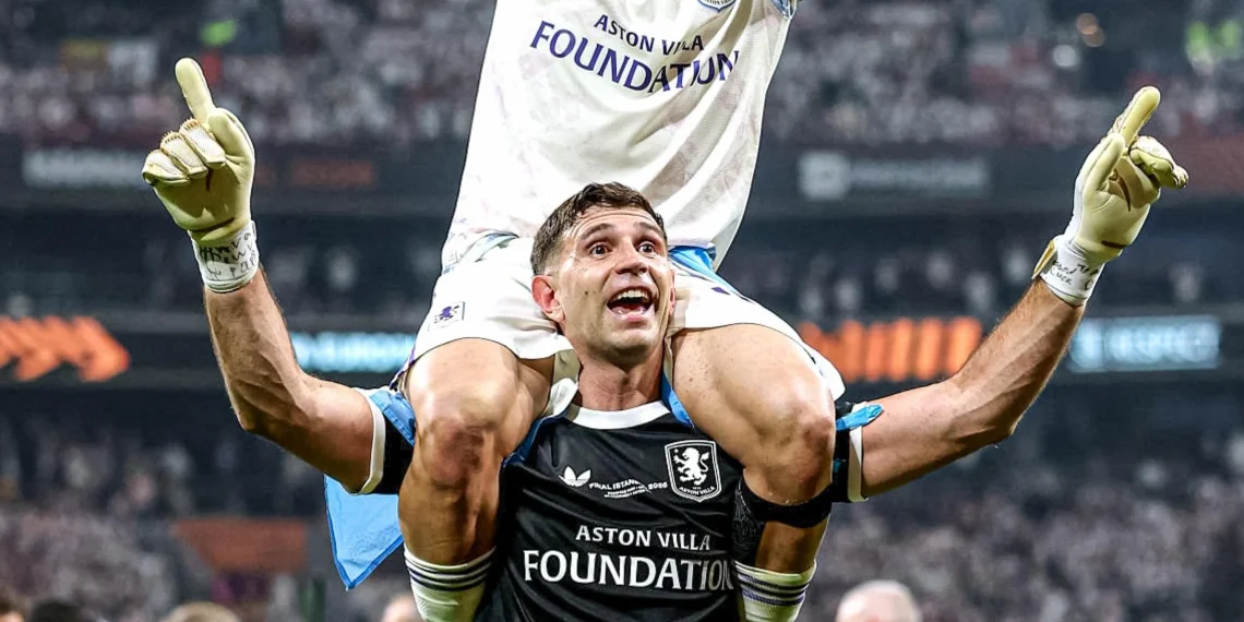 El Aston Villa del Dibu Martínez y Emiliano Buendía es campeón de la Europa League
