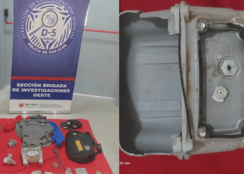 Investigación en Rawson y Rivadavia : Desbaratan una banda que robaba medidores de gas en La Bebida y hay dos detenido