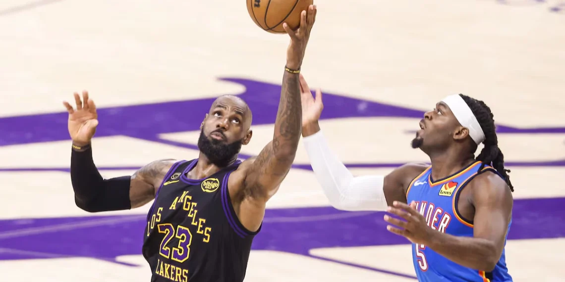 El fin de una era: Oklahoma barrió a los Lakers y LeBron James quedó en la cuerda floja