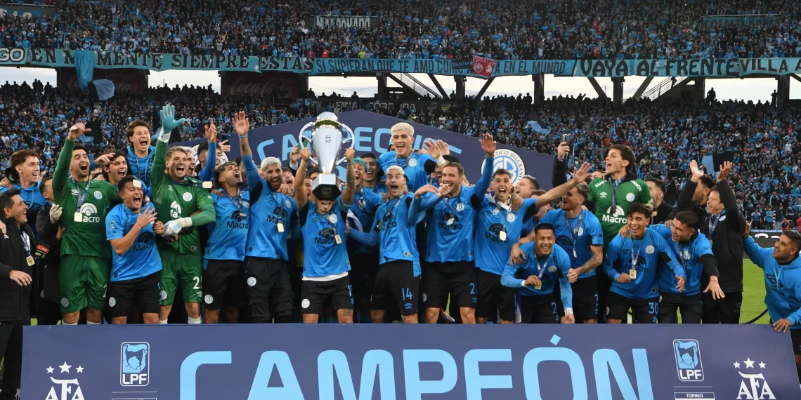 Belgrano es el campeón del Torneo Apertura 2026: un nuevo nombre que se suma a la tabla histórica de reyes del fútbol argentino