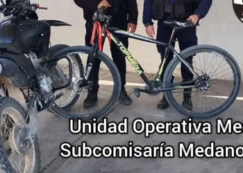 Inseguridad en Rawson: Detienen a dos sujetos y recuperan una bicicleta robada en 2025