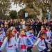 Santa Lucía se vistió de patria con el tradicional desfile de los jardines municipales