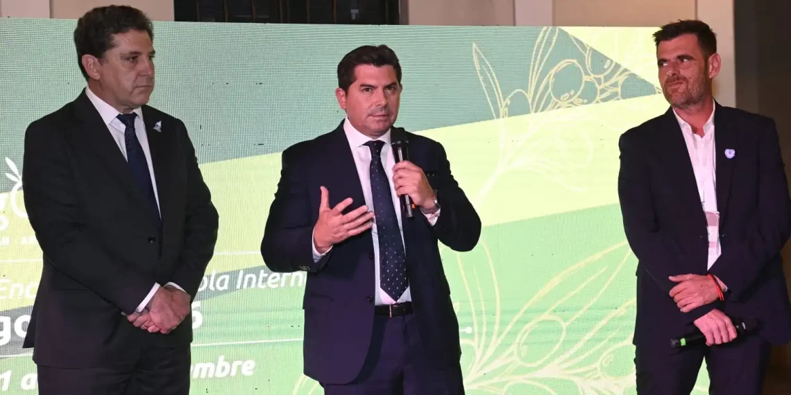 Orrego presentó ArgOliva 2026 en Buenos Aires y consolidó el liderazgo productivo de San Juan